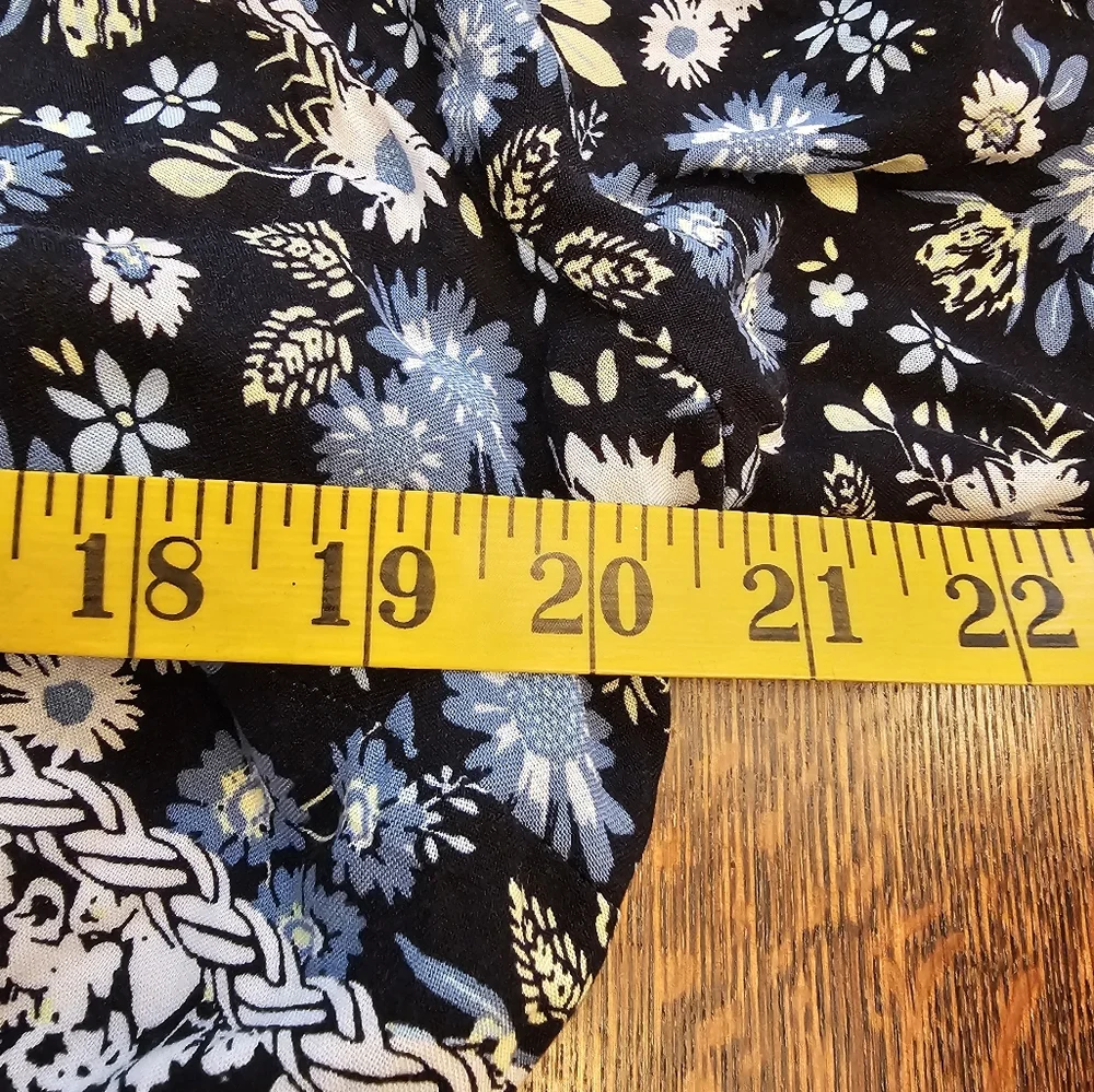 Lane Bryant Floral Self Tie Midi Dress - Picture 12 of 14